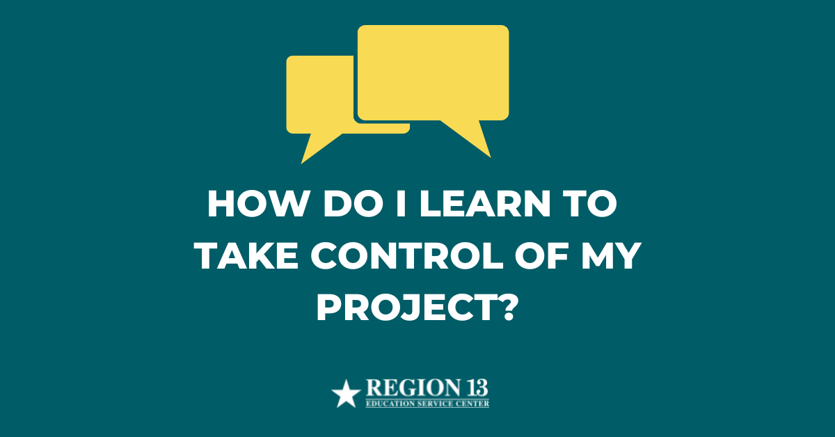 take control of my project