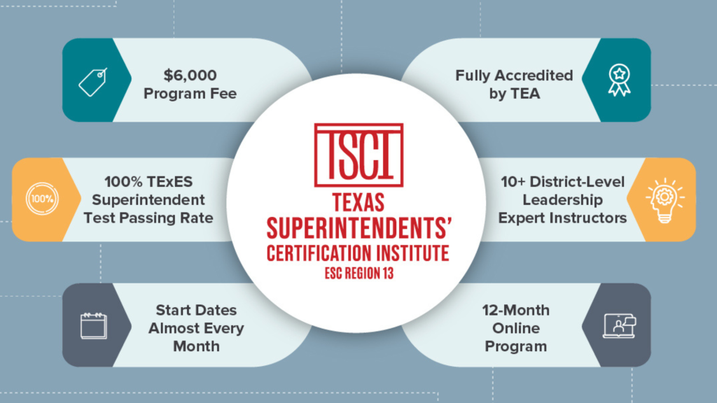 Superintendent Certification with TSCI Image