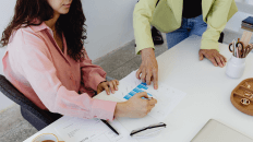 Colleagues calibrating for TIA Systems