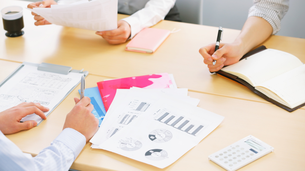 Planning meeting for strategic vision