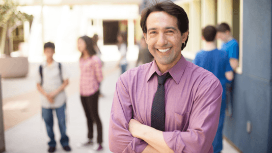 Aspiring principal at a school