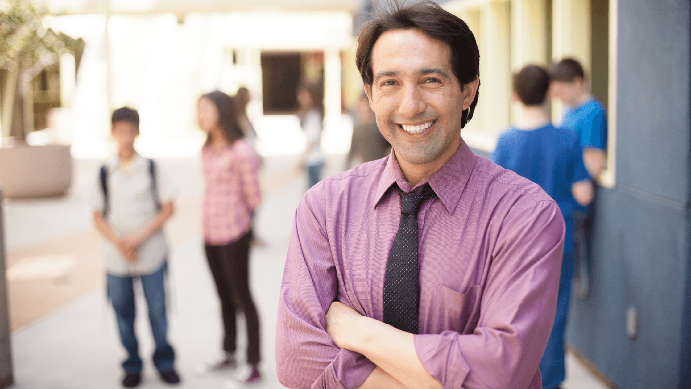 Aspiring principal at a school