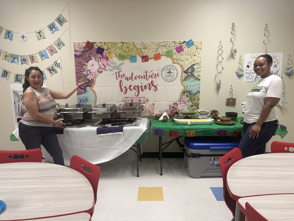 Buffet in the Teacher's Lounge Image